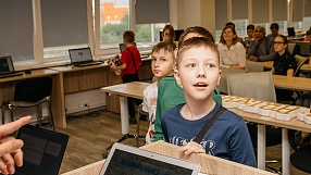 Визит Митчела Резника в академии ITeen